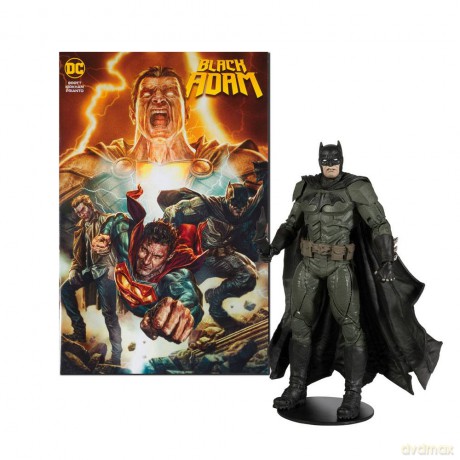 DC Black Adam Page Punchers Action Figure Batman 18 cm