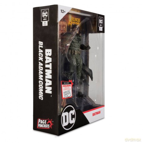 DC Black Adam Page Punchers Action Figure Batman 18 cm