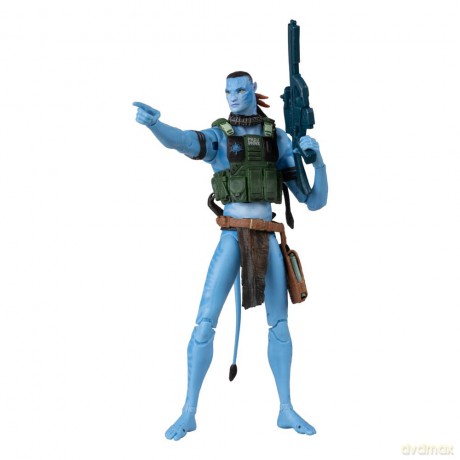 Avatar: Fire and Ash Action Figure Quaritch (Ash Recom) (Gold Label) 18 cm