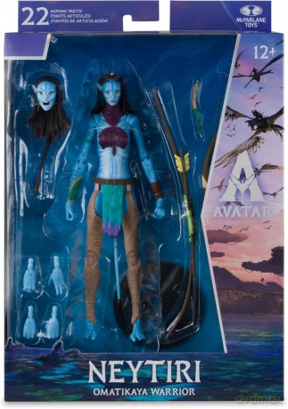 Avatar: Fire and Ash Action Figure Neytiri (Omatikaya Warrior) 18 cm