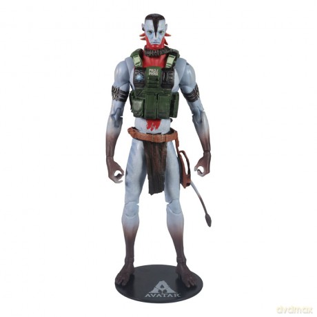 Avatar: Fire and Ash Action Figure Recom Quaritch (Ash Warrior) 18 cm
