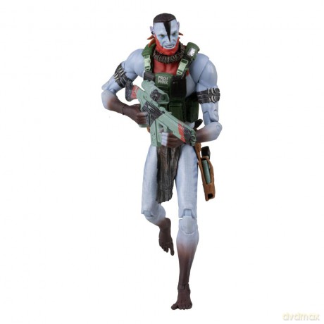Avatar: Fire and Ash Action Figure Recom Quaritch (Ash Warrior) 18 cm