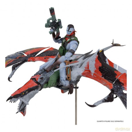 Avatar: Fire and Ash Action Figure Quaritch's new Banshee