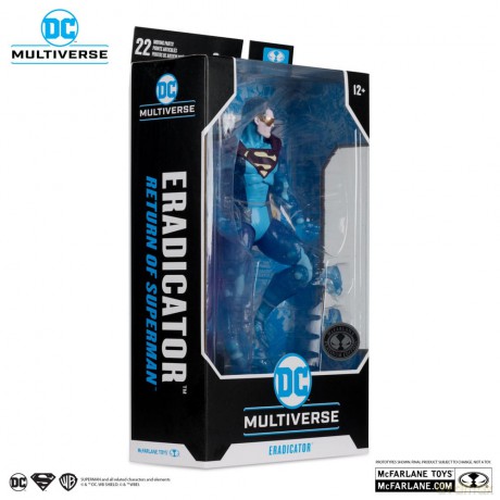 Return of Superman DC Multiverse Action Figure Eradicator (Platinum Edition) 18 cm