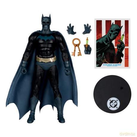 DC Multiverse Action Figure Black Mask as Batman (Beneath the Mask) 18 cm