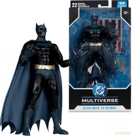 DC Multiverse Action Figure Black Mask as Batman (Beneath the Mask) 18 cm