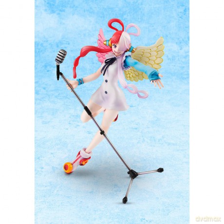 One Piece Red P.O.P PVC Statue Diva of the world Uta 23 cm
