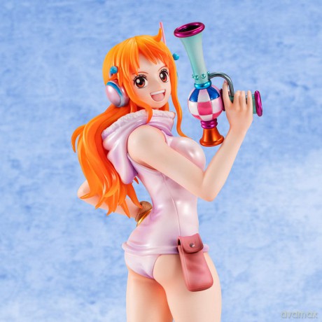 One Piece Portrait Of Pirates PVC Statue Nami Evolutionary History 25 cm