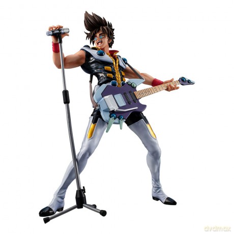 Macross 7 PVC Statue Fire Bomber Live Stage 23 cm