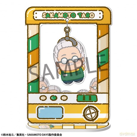 Sakamoto Days TokoToko Acrylic Figure Chara Catcher 9 cm Display (8)
