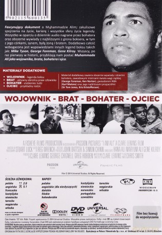 I Am Ali. Człowiek, który został legendą [DVD]