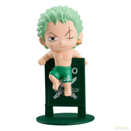 One Piece Ochatomo Series Trading Figure Pirates´ Vacance 4 cm Assortment (8)