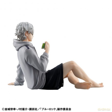 Blue Lock G.E.M. Series PVC Statue Seishiro Nagi Repaint Ver. Palm Size 9 cm