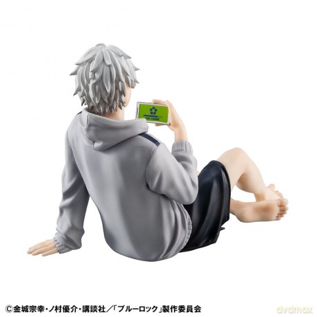 Blue Lock G.E.M. Series PVC Statue Seishiro Nagi Repaint Ver. Palm Size 9 cm
