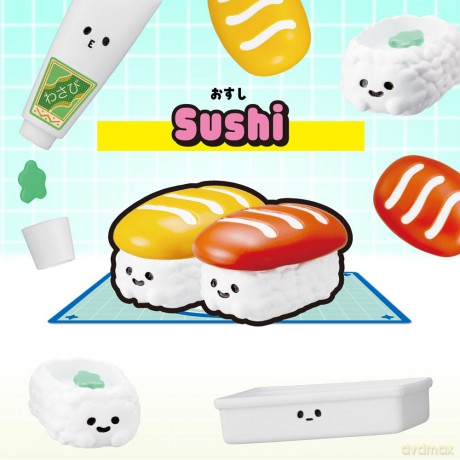 Recipeeez Mini Figure Menu 01 3 cm Assortment (4)