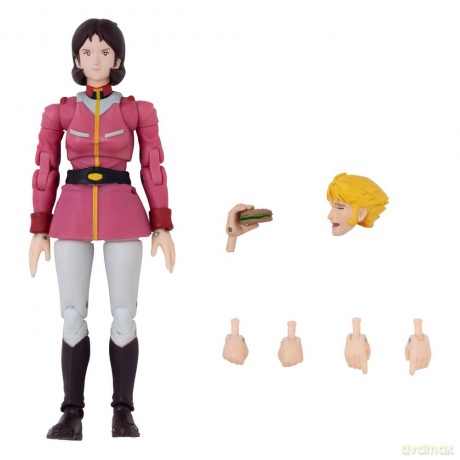 Mobile Suit Gundam G.M.G. Collection 11 Action Figure Earth Federation Mirai Yashima 10 cm