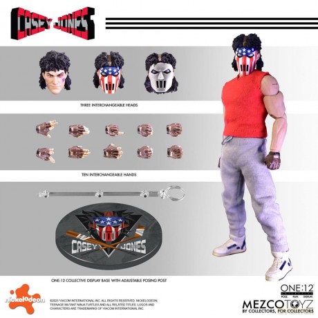 Teenage Mutant Ninja Turtles Figure 1/12 Casey Jones 17 cm