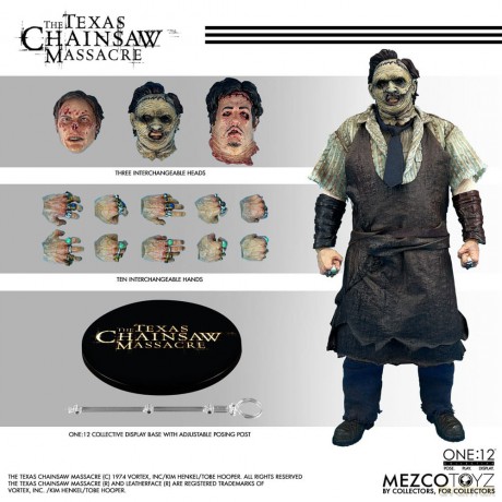 Texas Chainsaw Massacre (2003) Action figure 1/12 Leatherface 17 cm