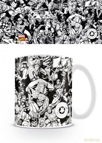 Marvel Comics Kubek Characters