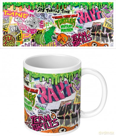 Teenage Mutant Ninja Turtles: Mutant Mayhem Mug Graffiti