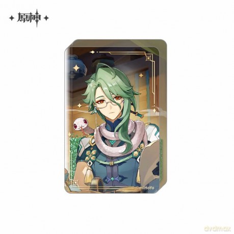 Genshin Impact Acryl Ornament with Glitter: Baizhu 8,5 cm