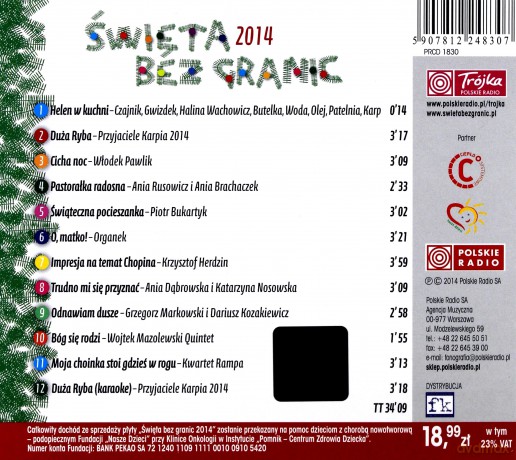 Święta bez granic 2014 [CD]