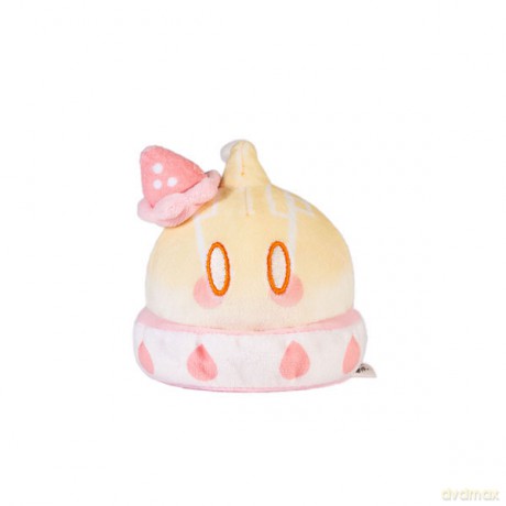 Genshin Impact Slime Sweets Party Series Plush Figure Mutant Electro Slime Strawberry Cake Style 7cm