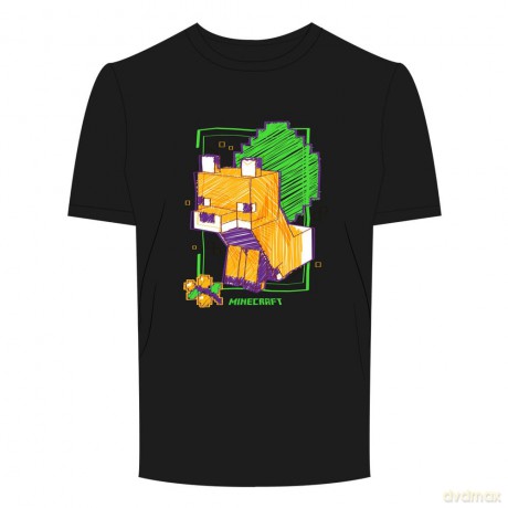 Minecraft T-Shirt Fox Size S