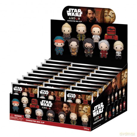 Star Wars 3D Foam Bag Clips Andor Display (24)