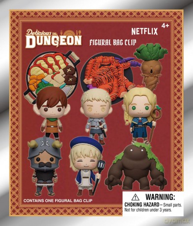 Delicious in Dungeon PVC Bag Clips Series 1 Display (24)