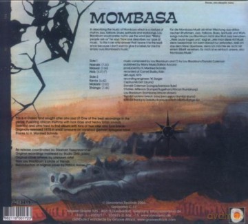 Mombasa: African Rhythms And Blues [CD]