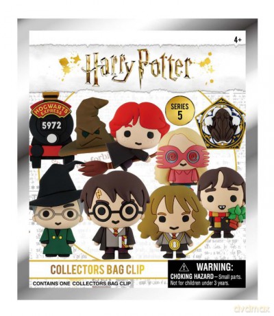 Harry Potter 3D PVC Bag Clips Series 5