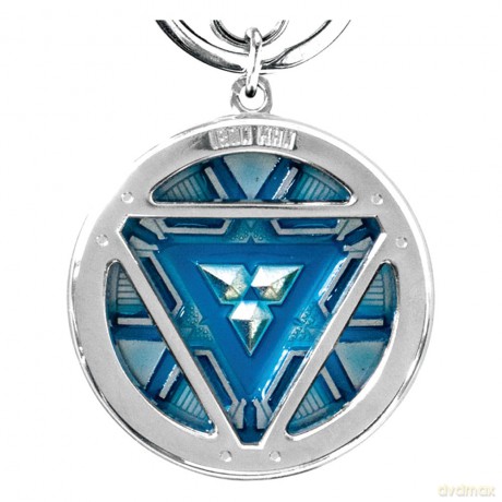 Marvel Metal Keychain Iron Man Arc Reactor