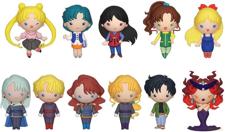 Sailor Moon 3D PVC Bag Clips Series 5