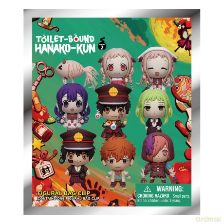 Toilet-Bound Hanako-kun 3D PVC Bag Clips Series 2 Display (24)