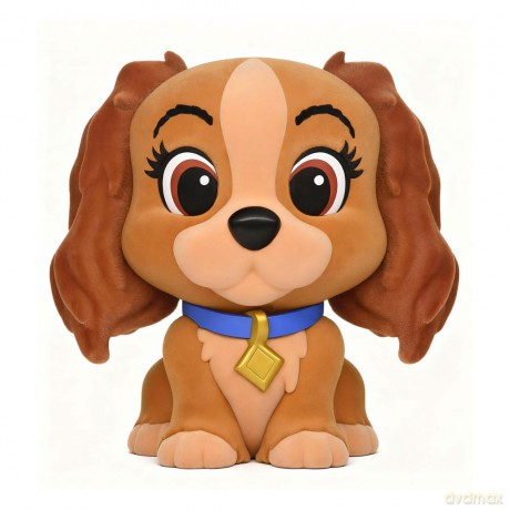 Lady and the Tramp Figural Bank Lady (with special Flocking) 20 cm