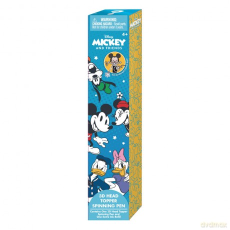 Micky and Friends 3D Head Topper Spinning Pen