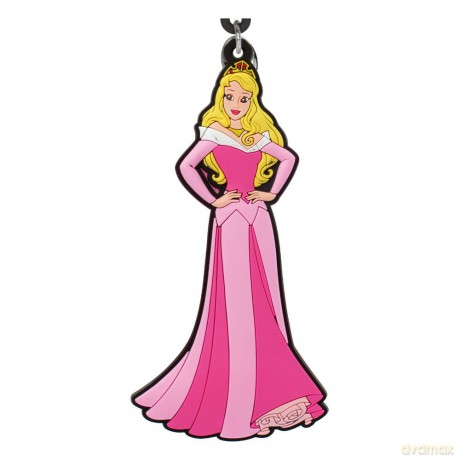 Disney Princess Soft Touch PVC Bag Clip Aurora