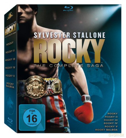 Rocky 1 - 6 The Complete Saga (Rocky kompletna kolekcja) [7Blu-Ray]