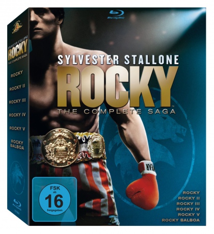 Rocky 1 - 6 The Complete Saga (Rocky kompletna kolekcja) [7Blu-Ray]