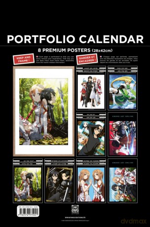 Sword Art Online Portfolio Calendar 2025 *English Version*