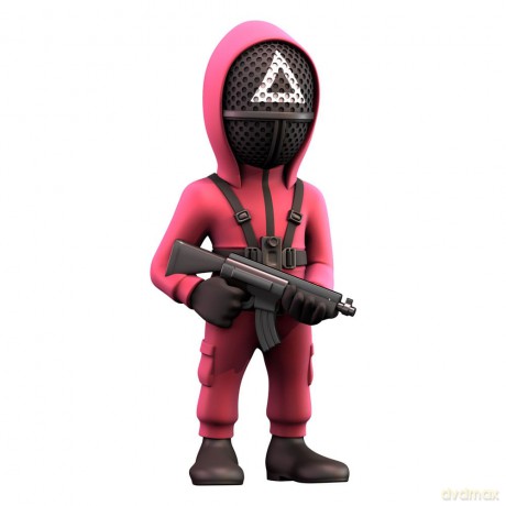 Squid Game Minix Figure Masked Triangle Guard 12 cm