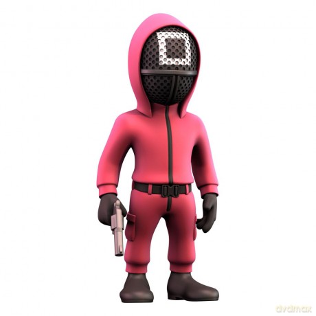 Squid Game Minix Figure Masked Square Guard 12 cm
