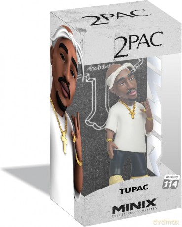 Tupac Comics Minix Figure Tupac Shakur 12 cm