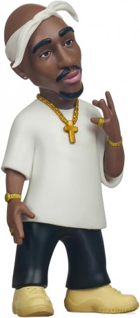 Tupac Comics Minix Figure Tupac Shakur 12 cm