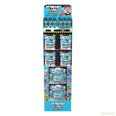 Mr. Beast Lab Swarms Mini Figures 12-pack 3 cm Display (56)