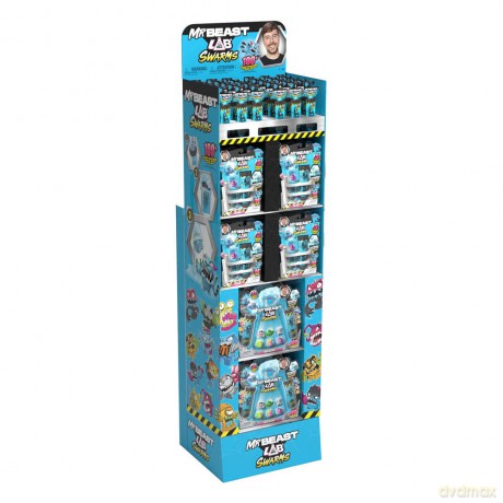 Mr. Beast Lab Swarms Mini Figures 12-pack 3 cm Display (56)