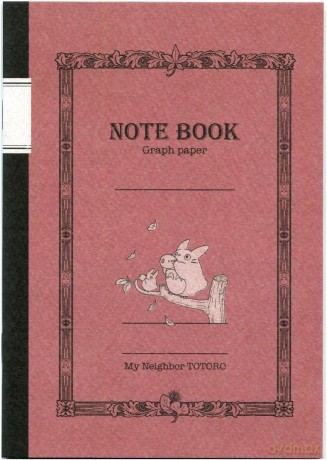 My Neighbor Totoro Retro Notebook Totoro Red