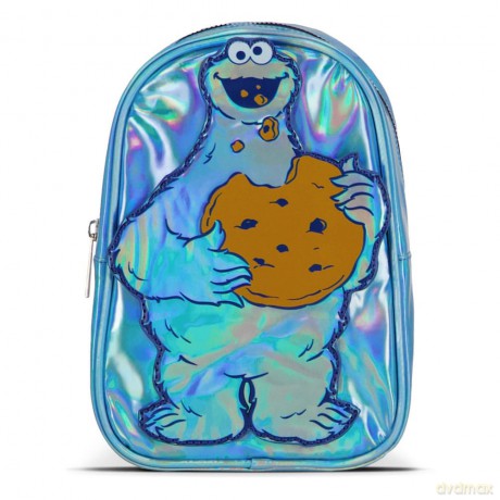 Sesame Street Mini Backpack Cookie Monster Shiny