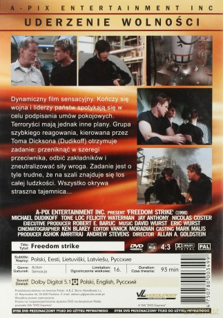 Uderzenie wolności [DVD]
